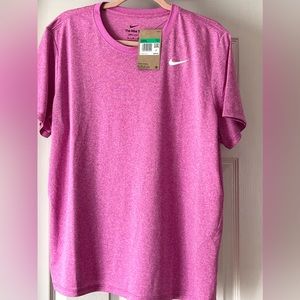 Nike DriFit Pink XL Womens top NEW w/ tags